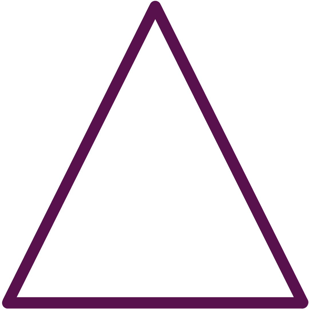 picture of empty triangle